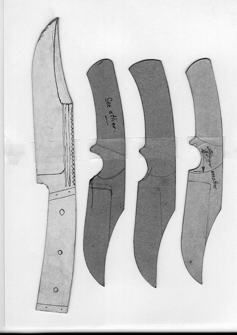 Lloyd Harding s Knife Templates