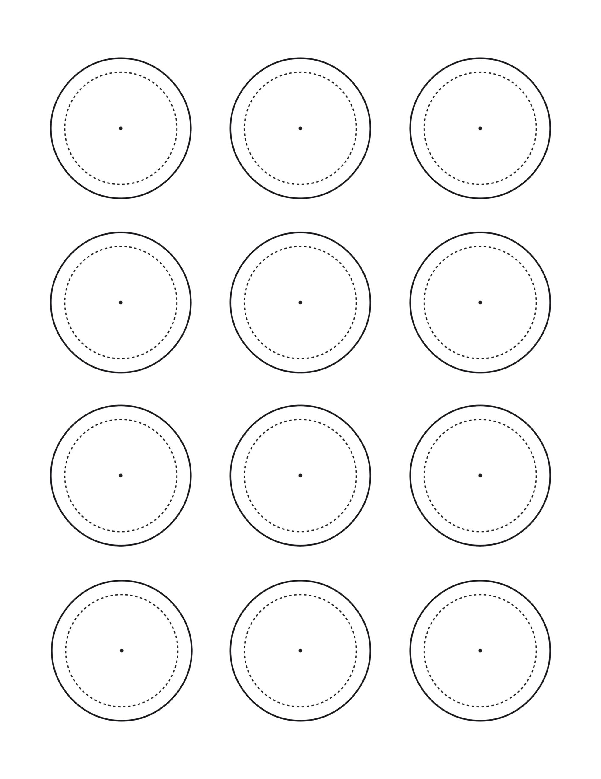 Printable Macaron Template Pdf