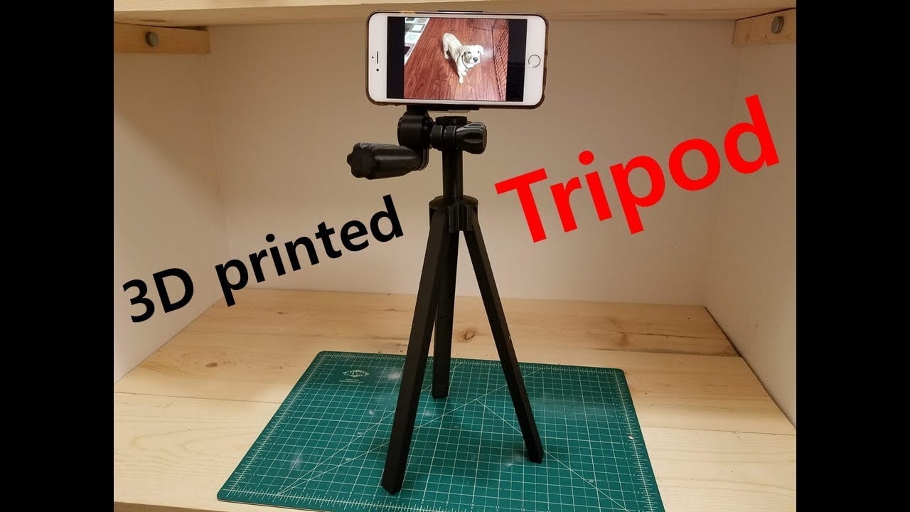 Make A Simple Tripod With 3D Printer YouTube