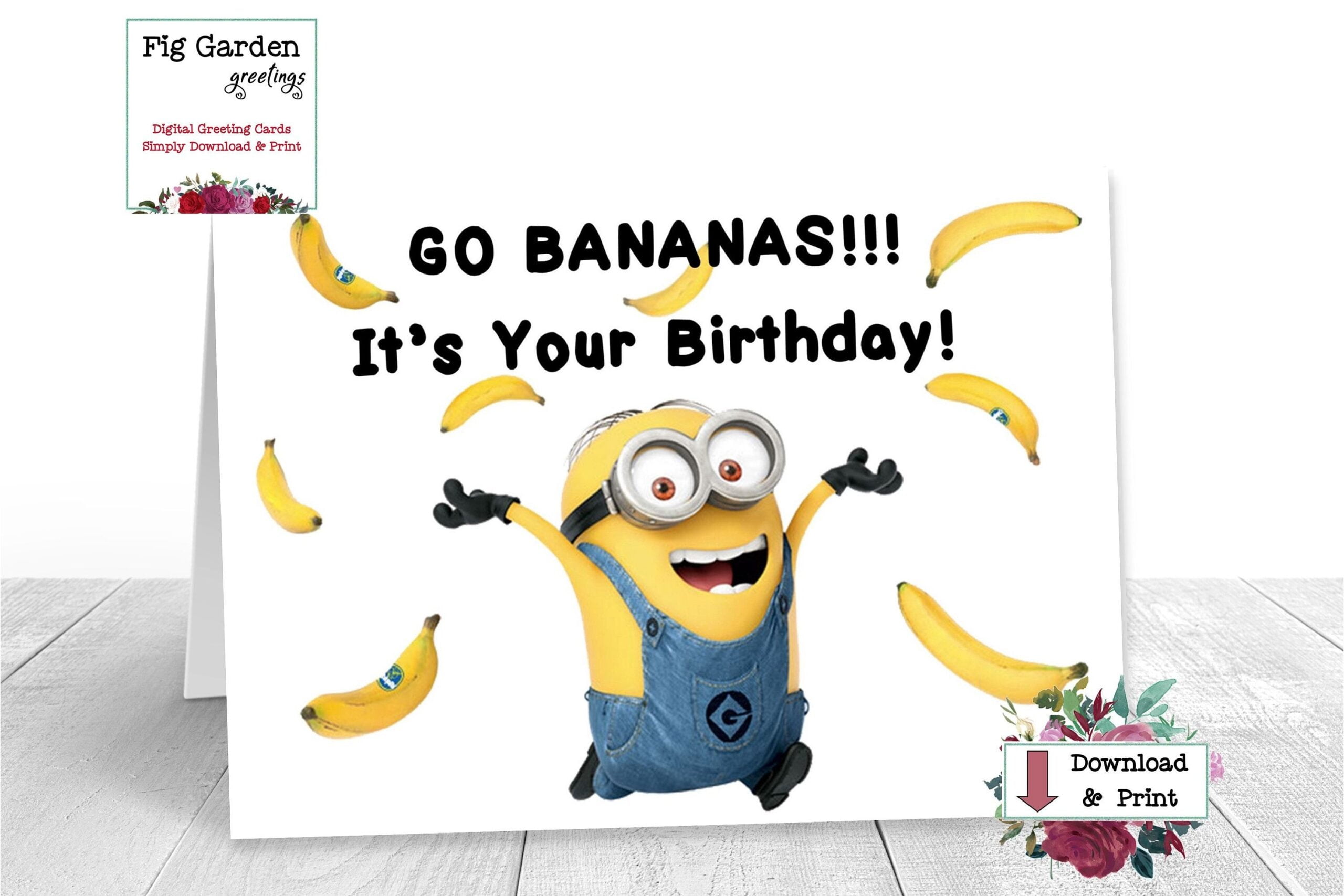 Printable Minions Happy Birthday