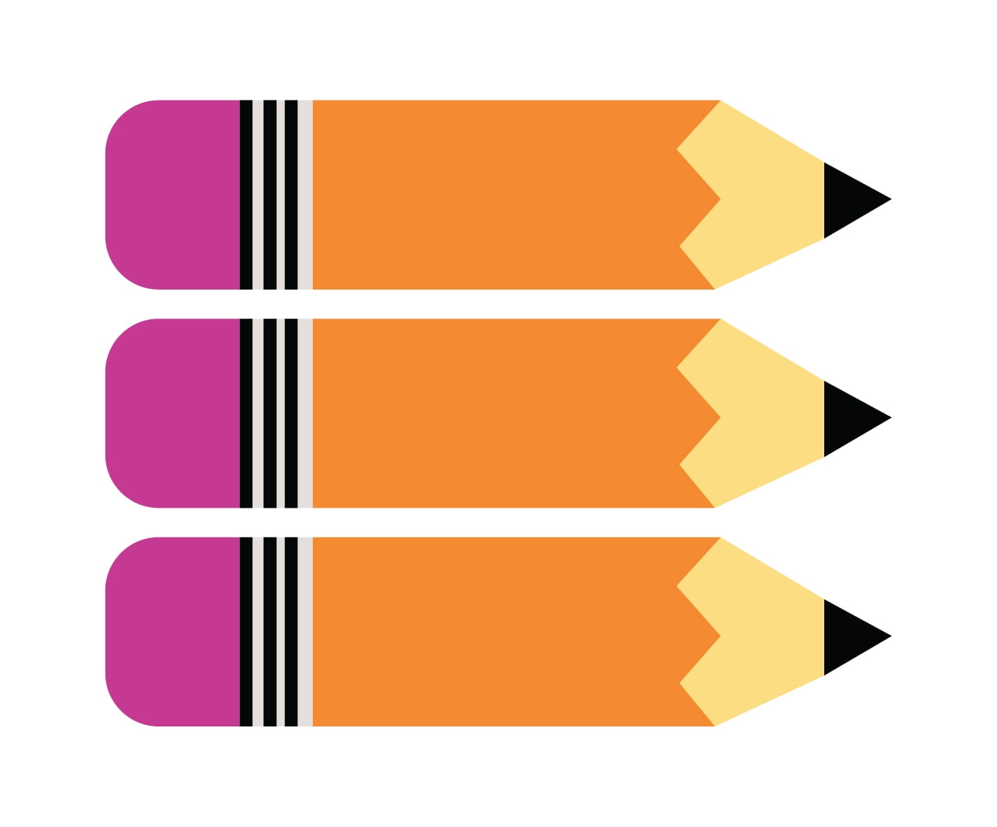 Printable Pencil Name Tag Template Free Printable