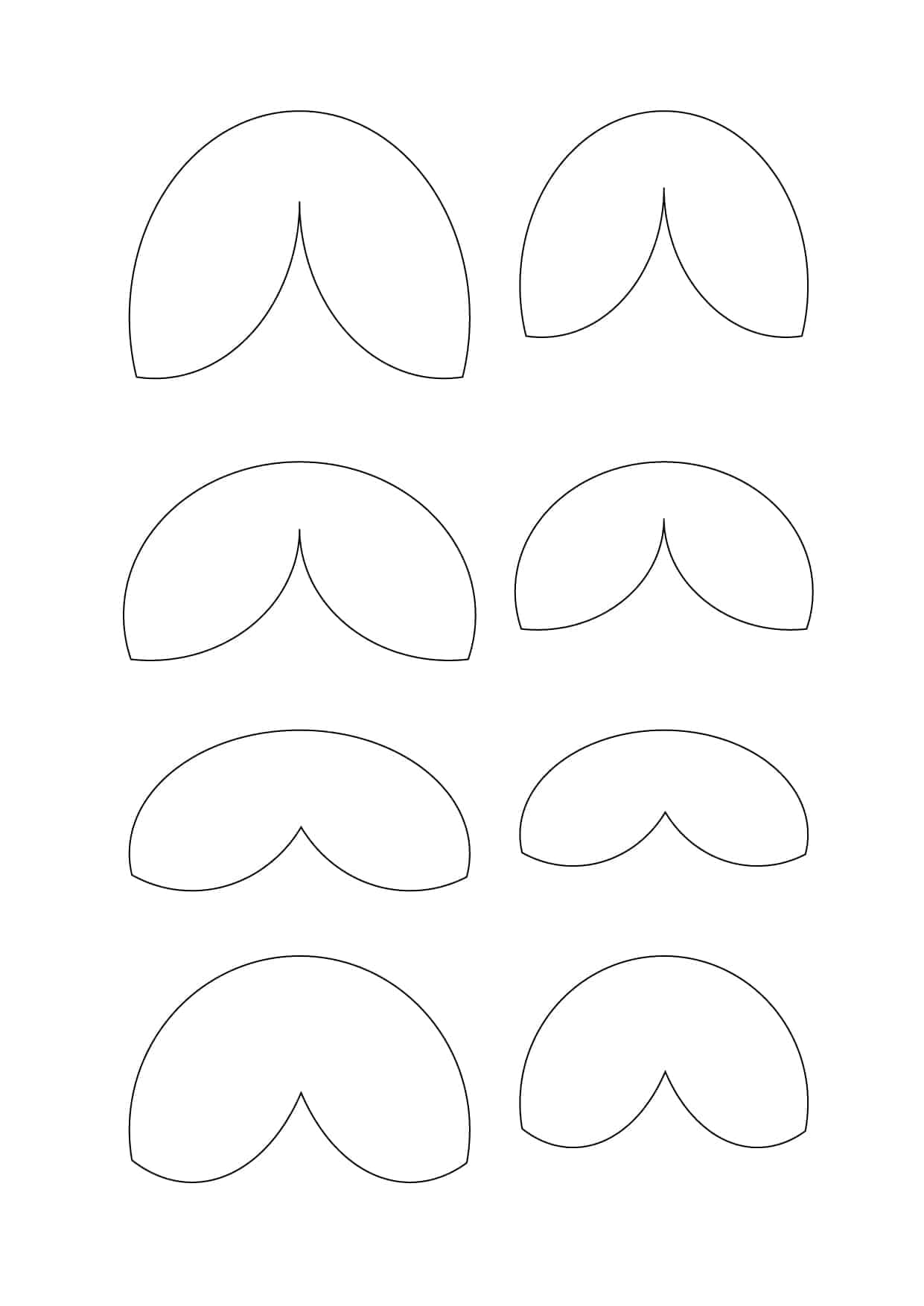 Free Printable Mermaid Tail Template