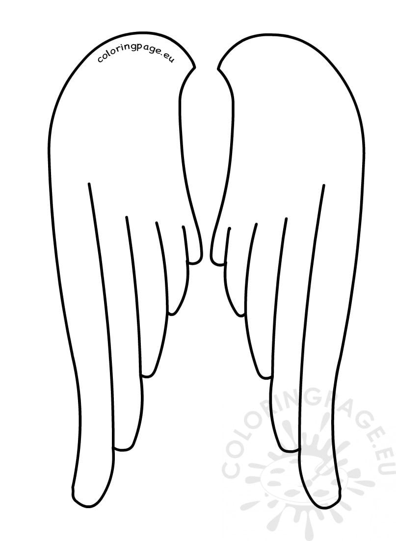 Angel Wing Templates Printable