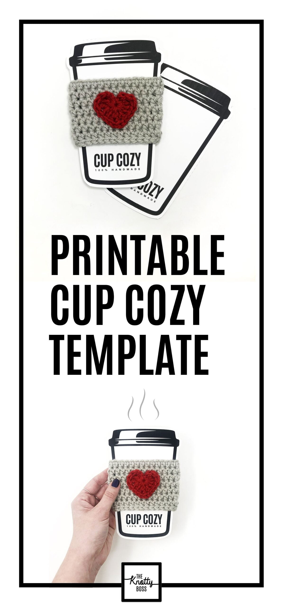 PRINTABLE Cup Cozy Display Inserts Digital PDF Coffee Etsy Printable Cups Cup Cozy Handmade Cups