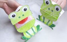 Printable Frog Puppet Easy Peasy And Fun