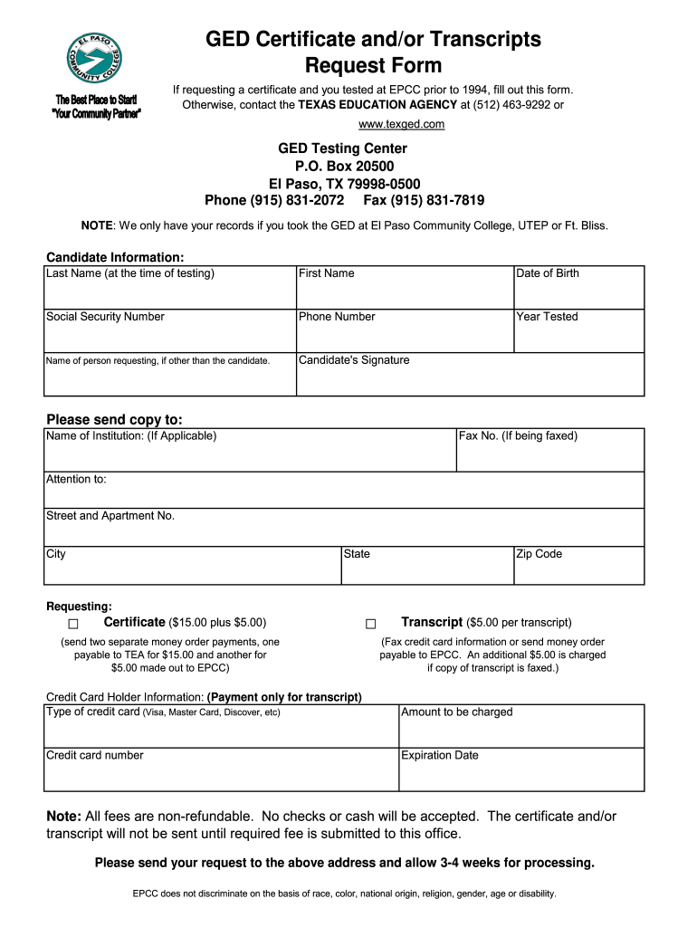 Printable Ged Certificate Fill Out Sign Online DocHub