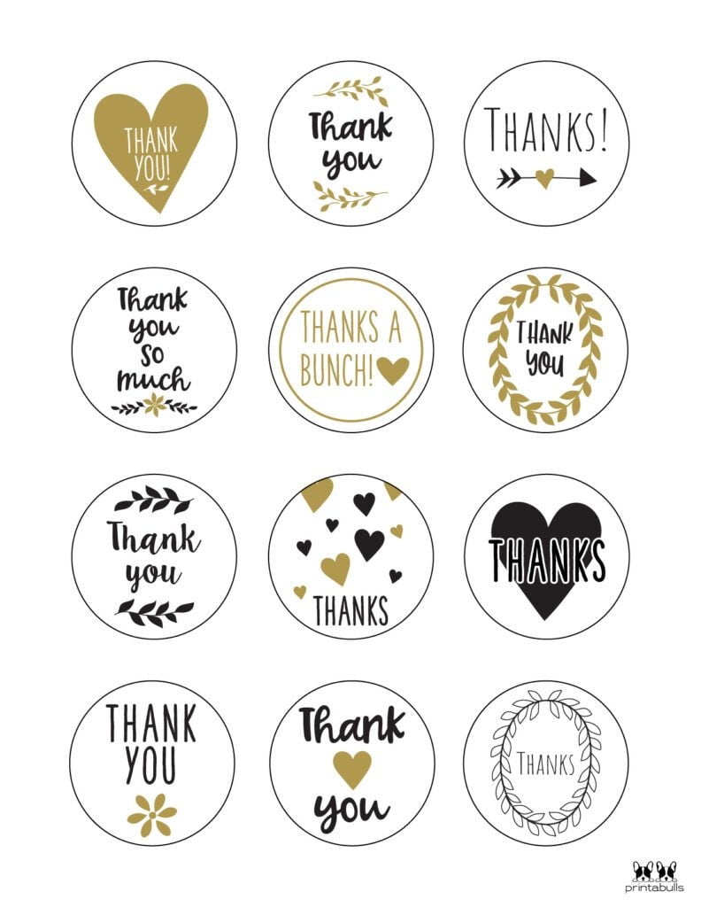 Printable Thank You Tags Page 19 Thank You Tag Printable Free Printable Gift Tags Sticker Template