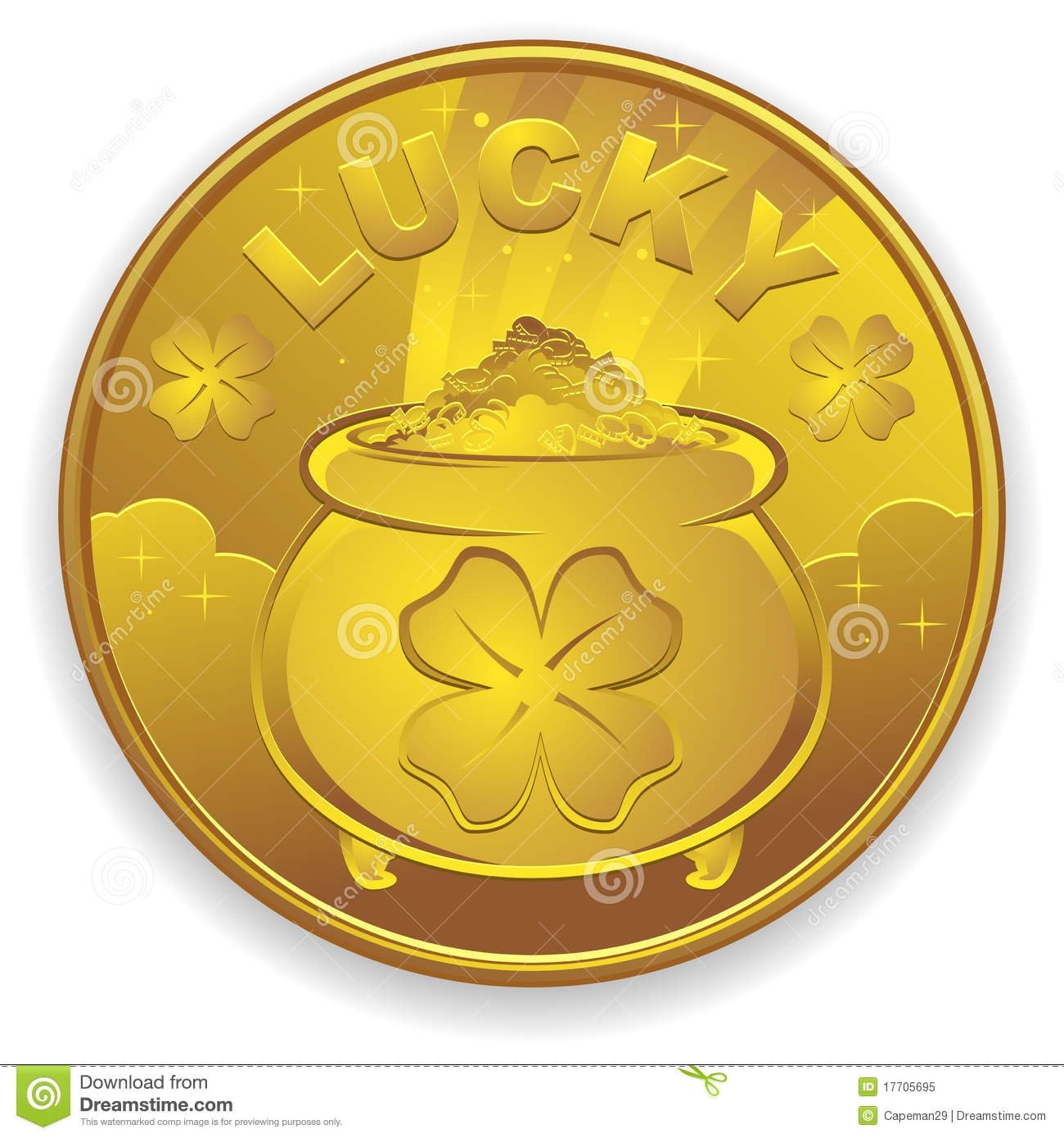 Shamrock Gold Coin Stock Illustrations 8 131 Shamrock Gold Coin Stock Illustrations Vectors Clipart Dreamstime