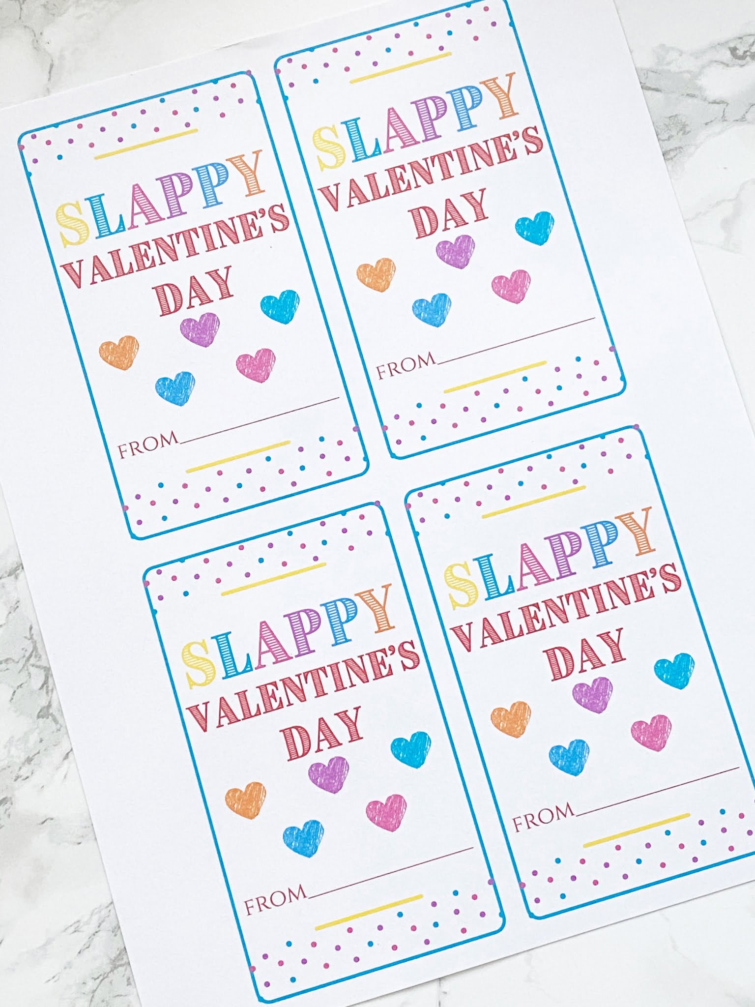 Slappy Valentine s Day Free Printable Leah With Love