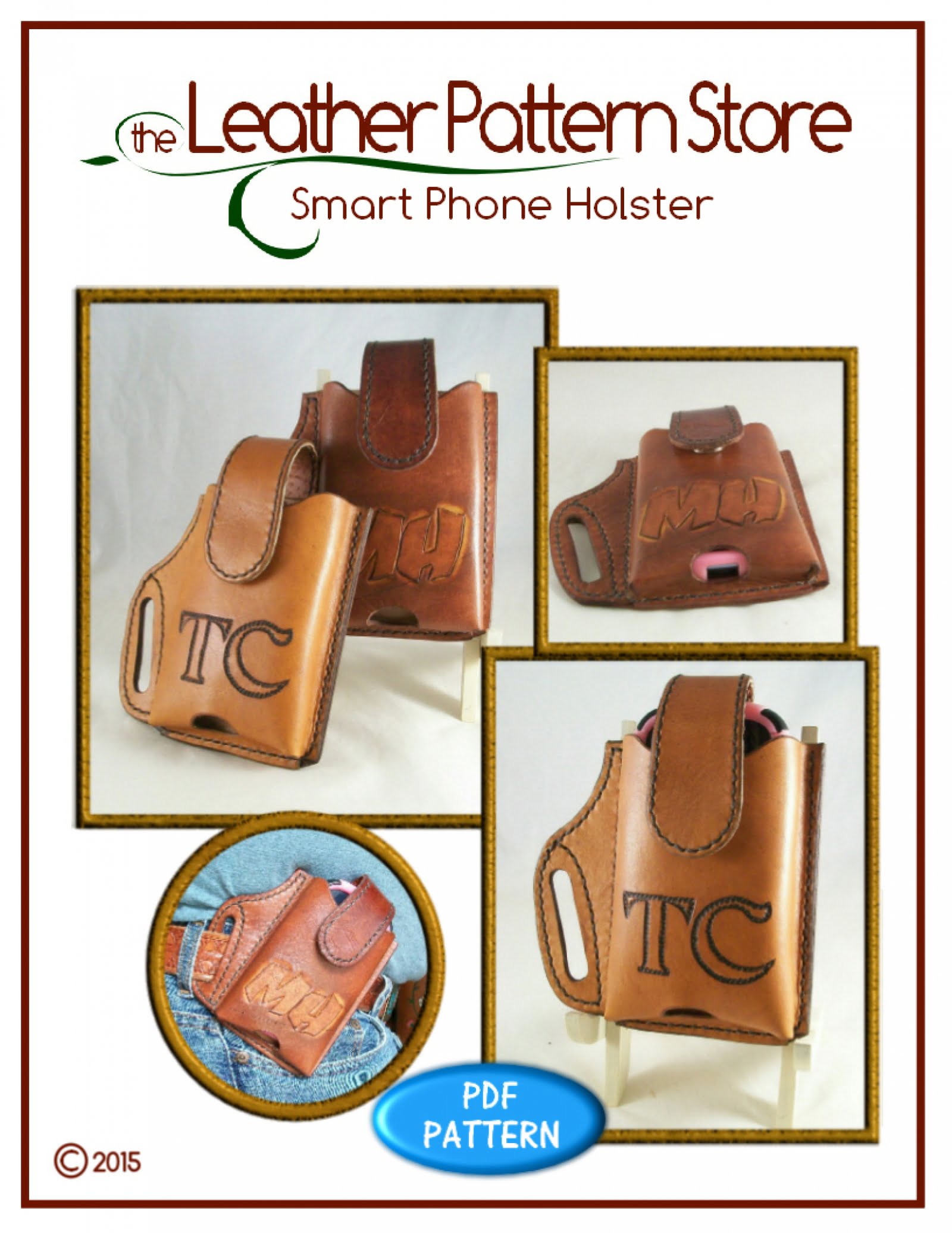 Free Pdf Printable Leather Holster Patterns