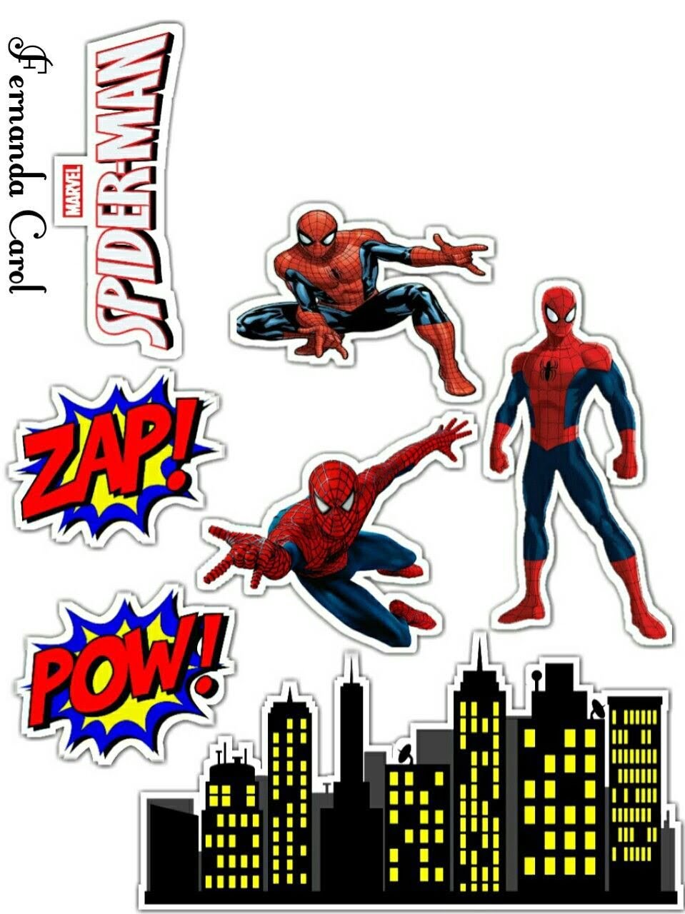 Spiderman Movie Free Printable Cake Toppers Oh My Fiesta For Geeks Tortas De Spiderman Imprimibles Hombre Ara a Tarjetas De Cumplea os Para Imprimir