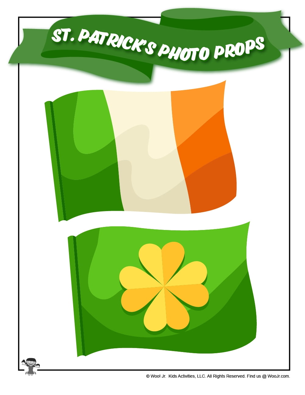 Printable Irish Flag