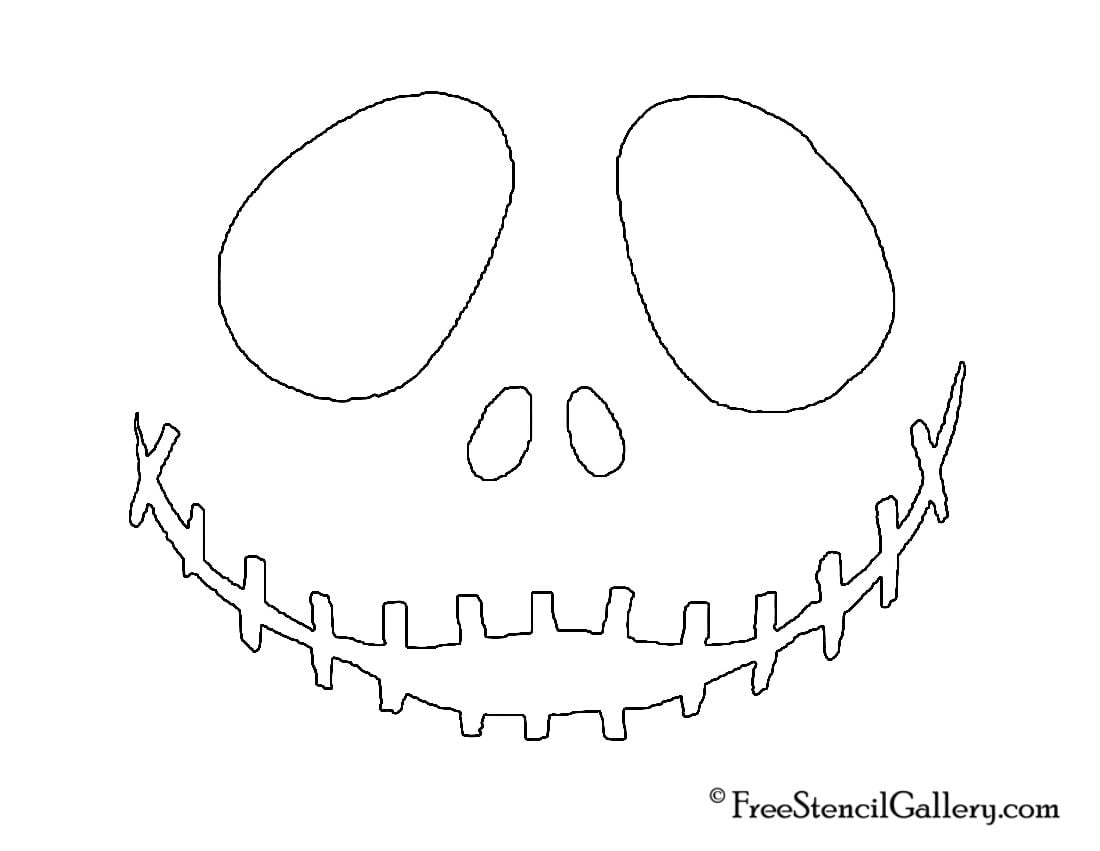 Stencil Jack Jack Skellington Pumpkin Pumpkin Carving Stencils Templates Jack Skellington Pumpkin Stencil