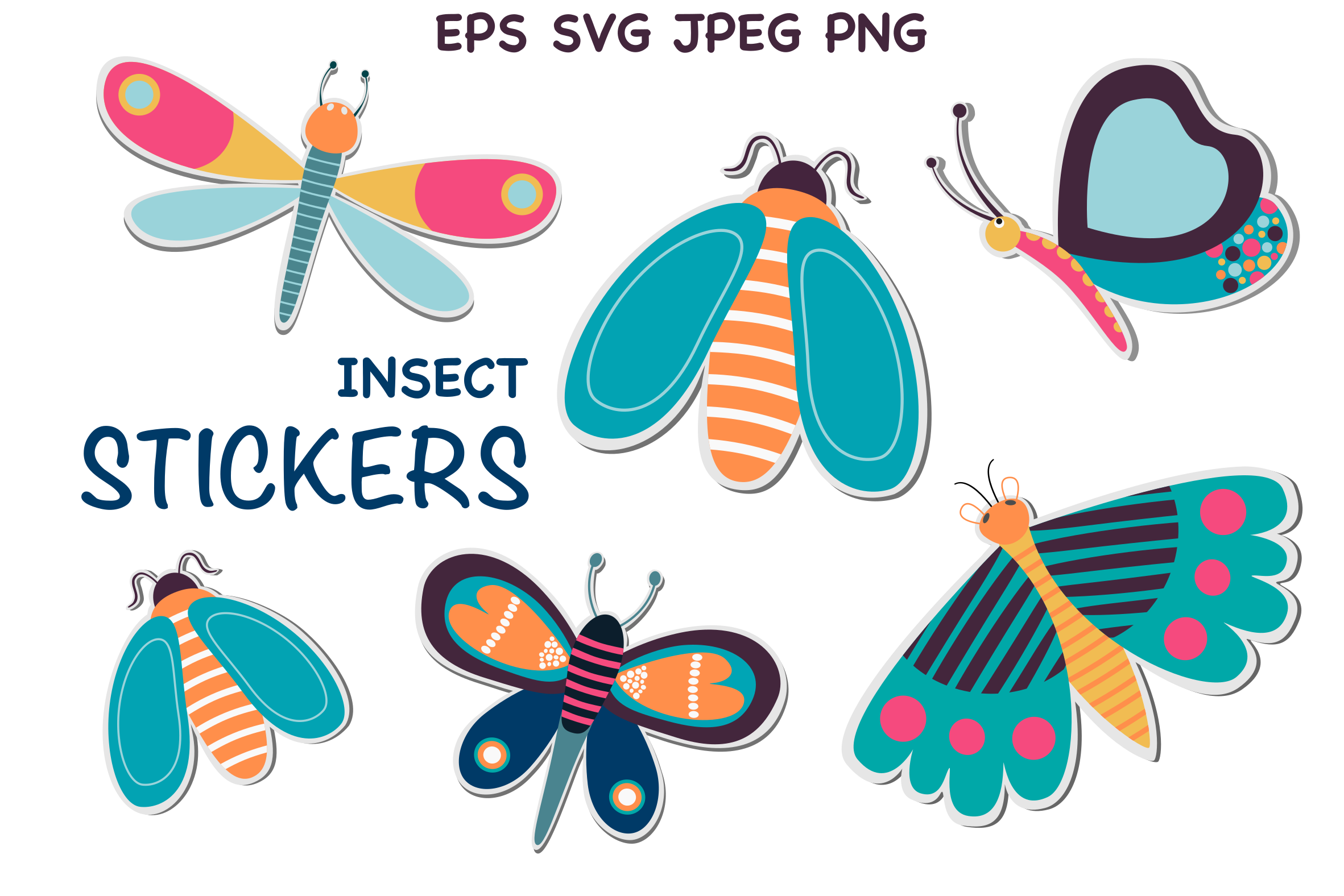 Printable Butterfly Stickers
