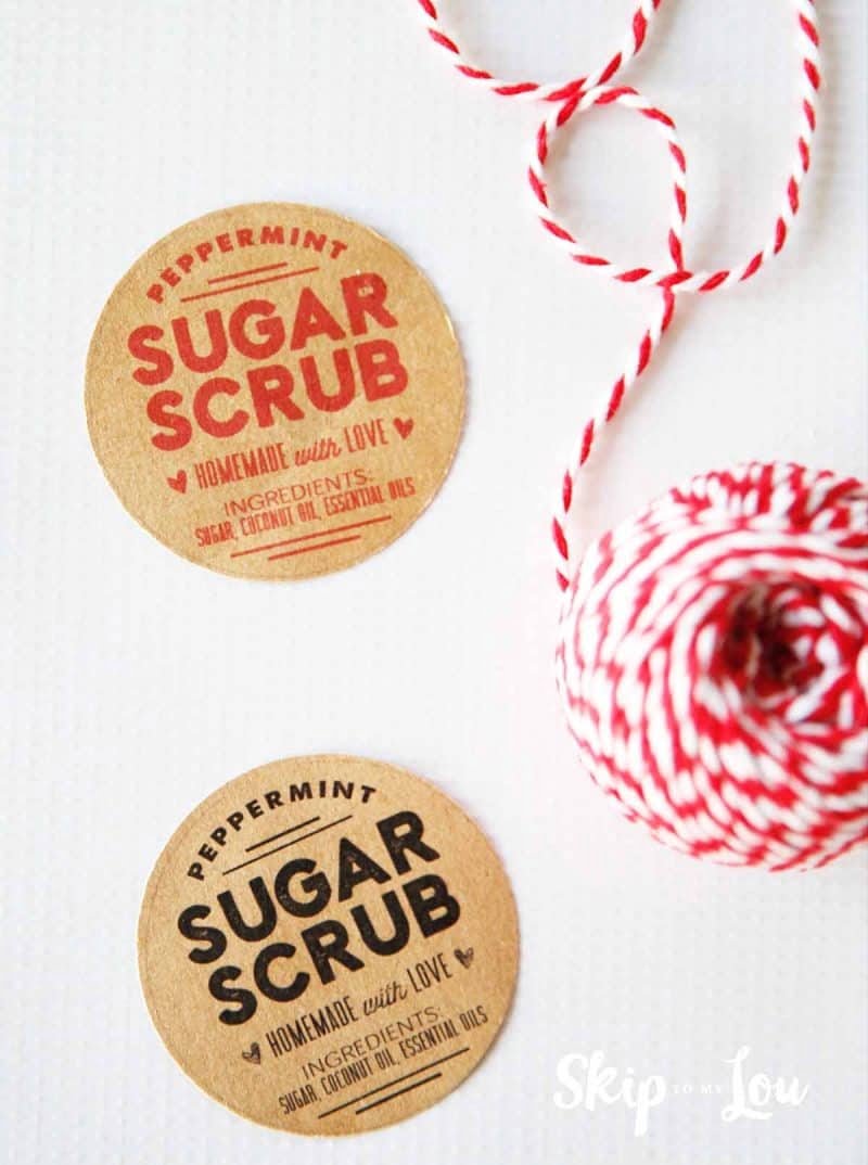 Sugar Scrub Recipe With FREE Printable Labels Skip To My Lou