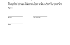 Swimming Pool Waiver Template Fill Out Sign Online DocHub