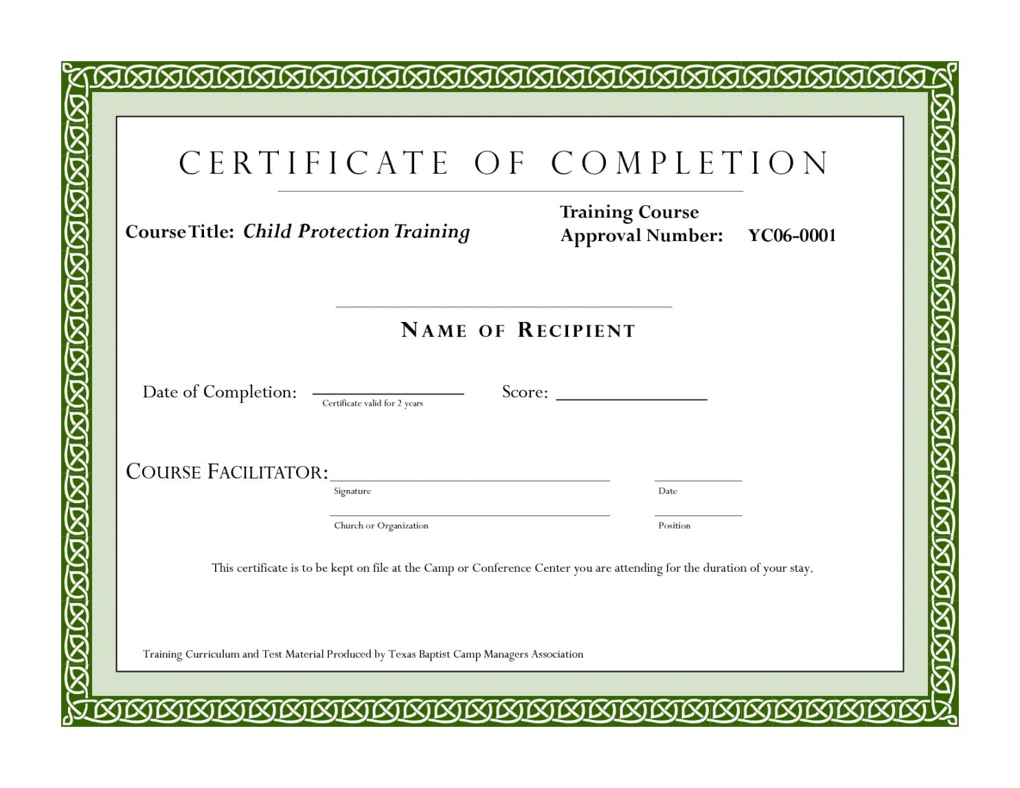 The Breathtaking Editable Sample Certificate For Training Completion Int Certificate Of Completion Template Course Completion Certificate Education Certificate