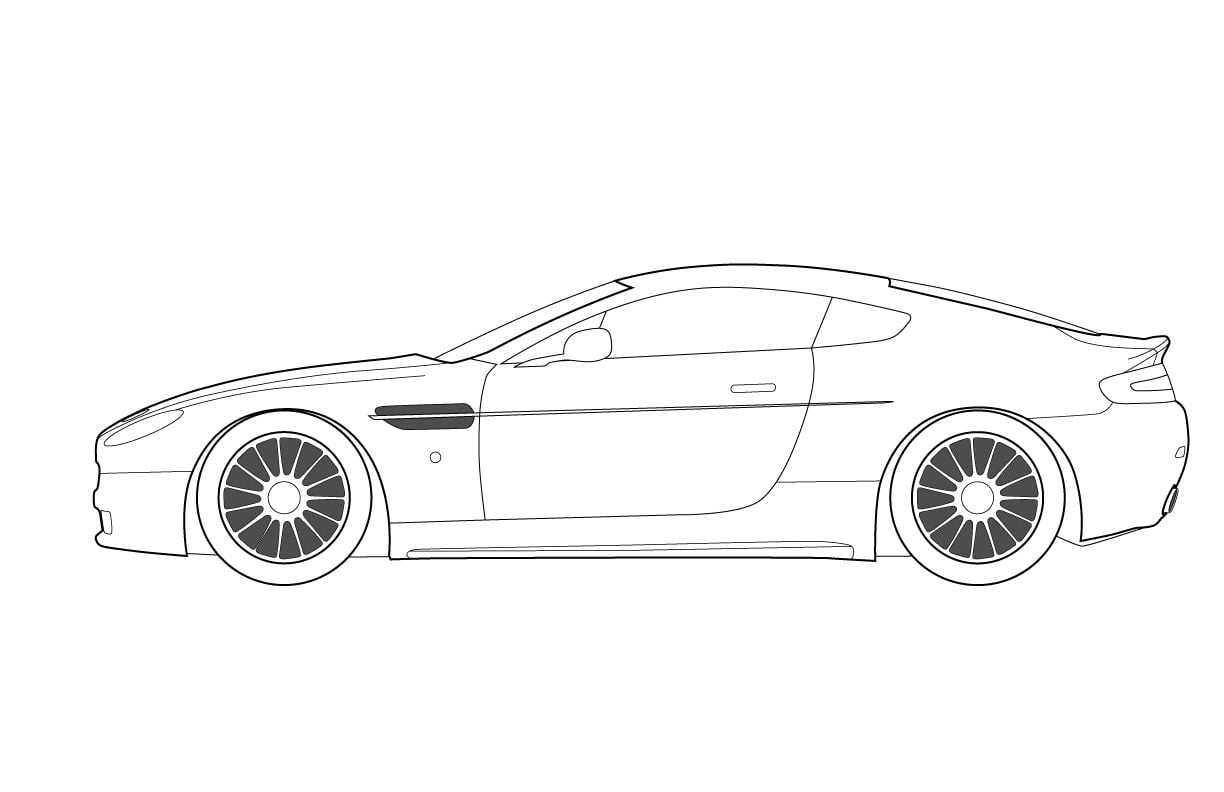 The Extraordinary Car Template Printable Race Car Racing Auto Formula 1 One Throughout Blank Race Car T Race Car Coloring Pages Cars Coloring Pages Free Cars