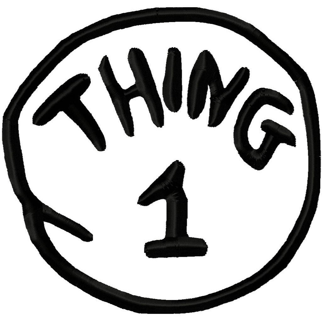 Thing 1 Printable Image ClipArt Best