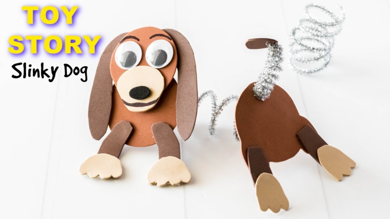 Printable Slinky Dog Template