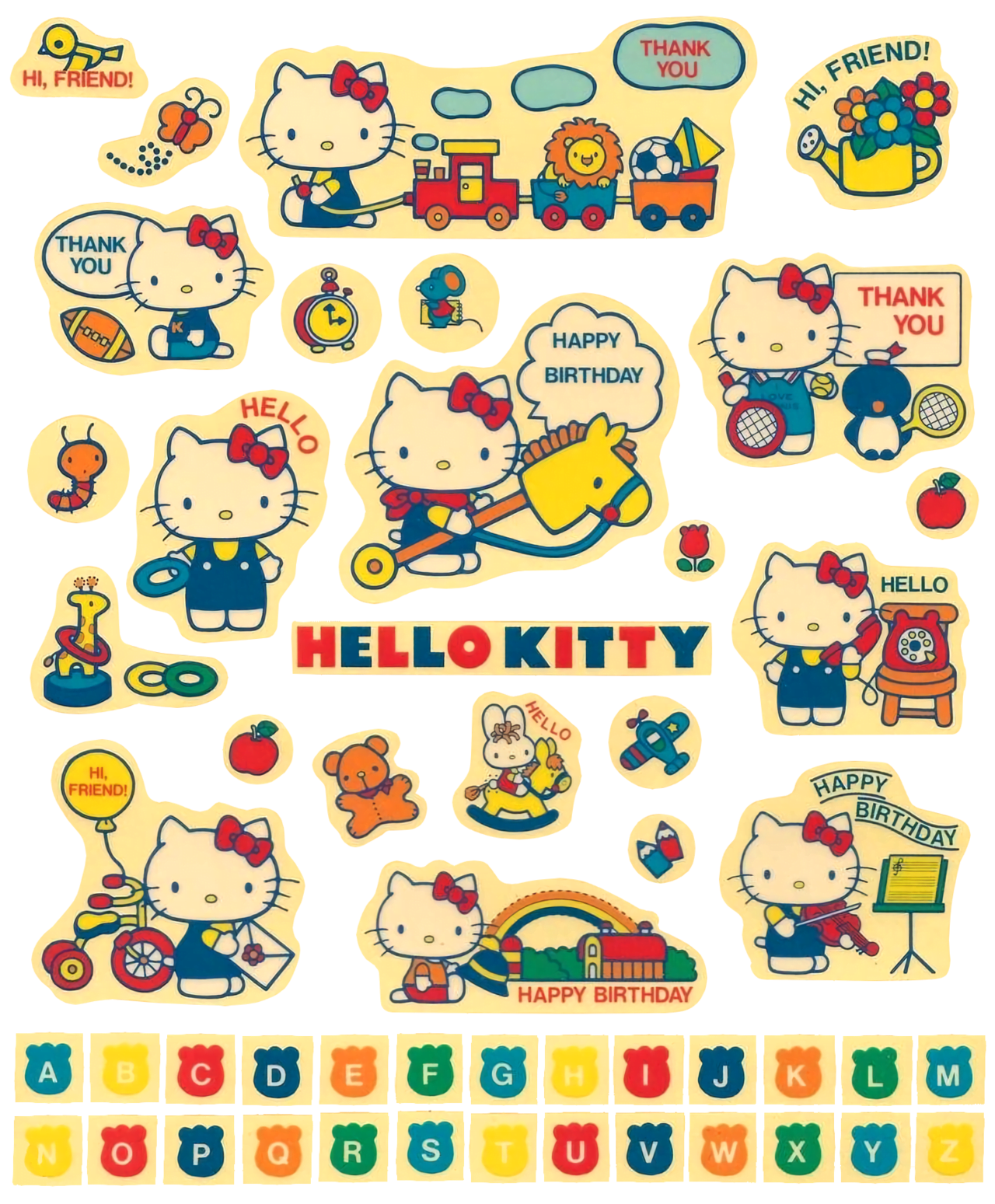 Hello Kitty Stickers Printable