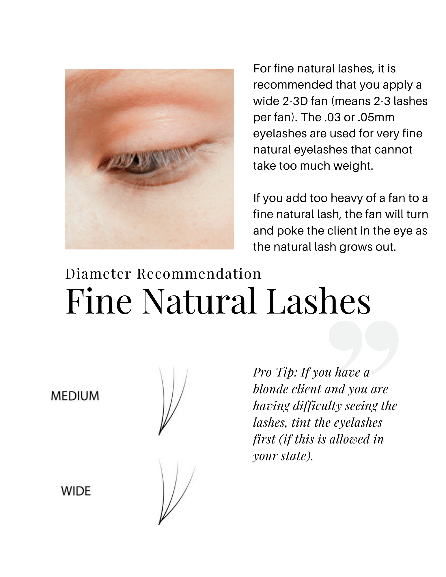 Volume Lash Training Manual Your Beauty Brand