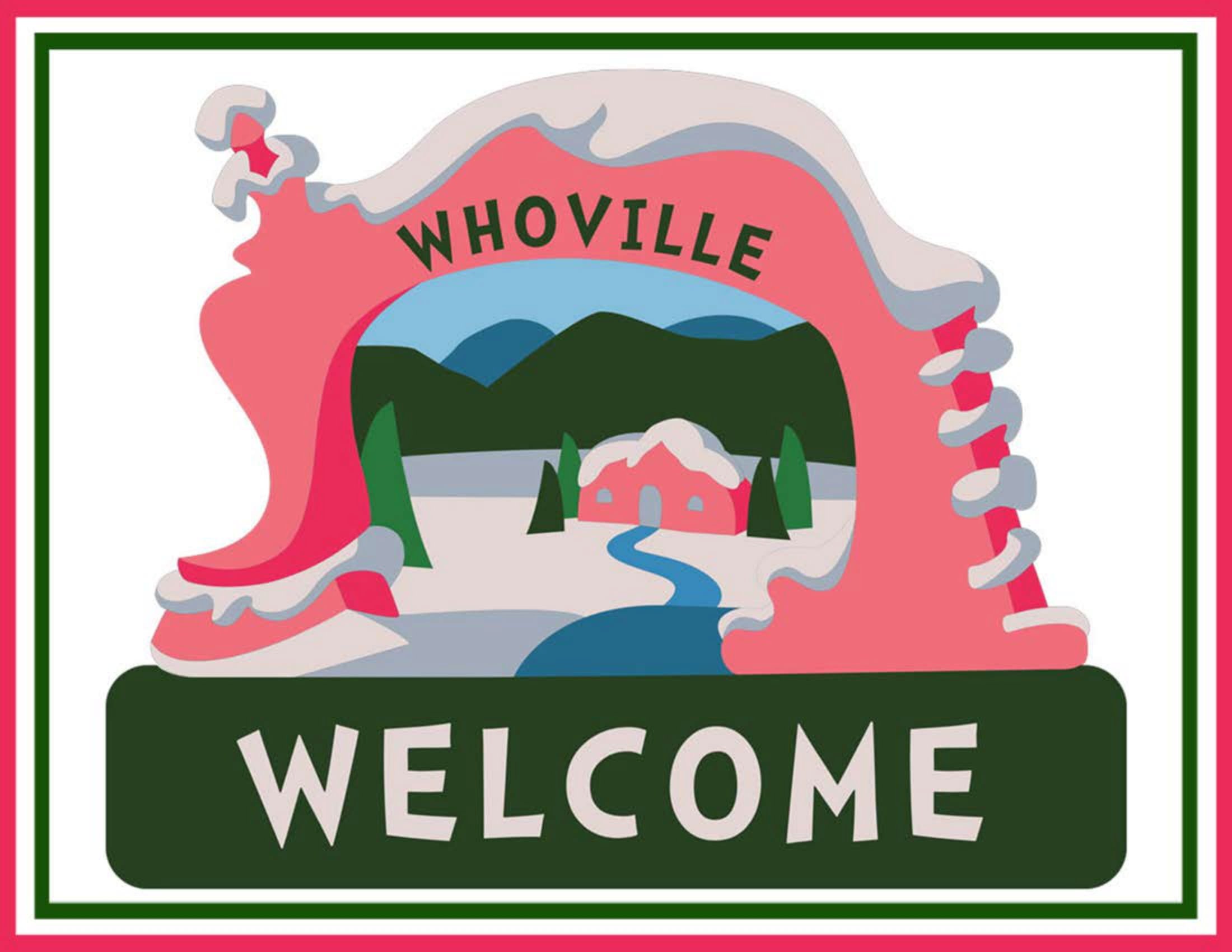 Welcome To Whoville Sign FREE Download