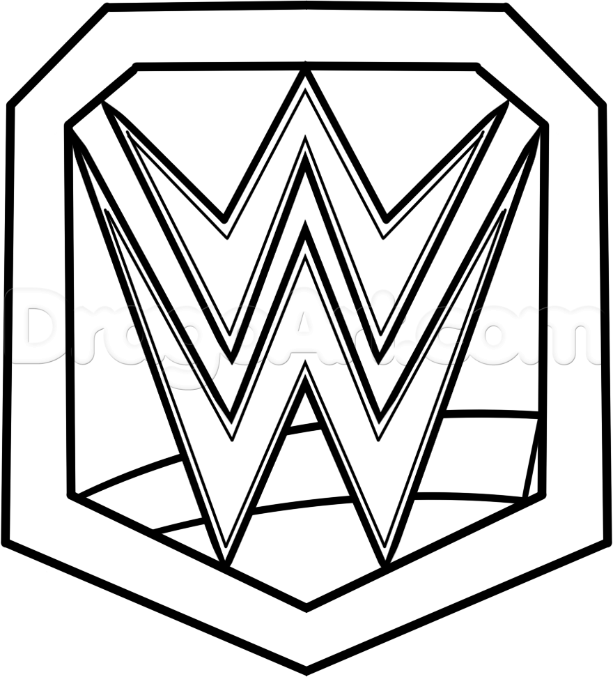 Wwe Coloring Pages Wwe Birthday Wwe Birthday Party