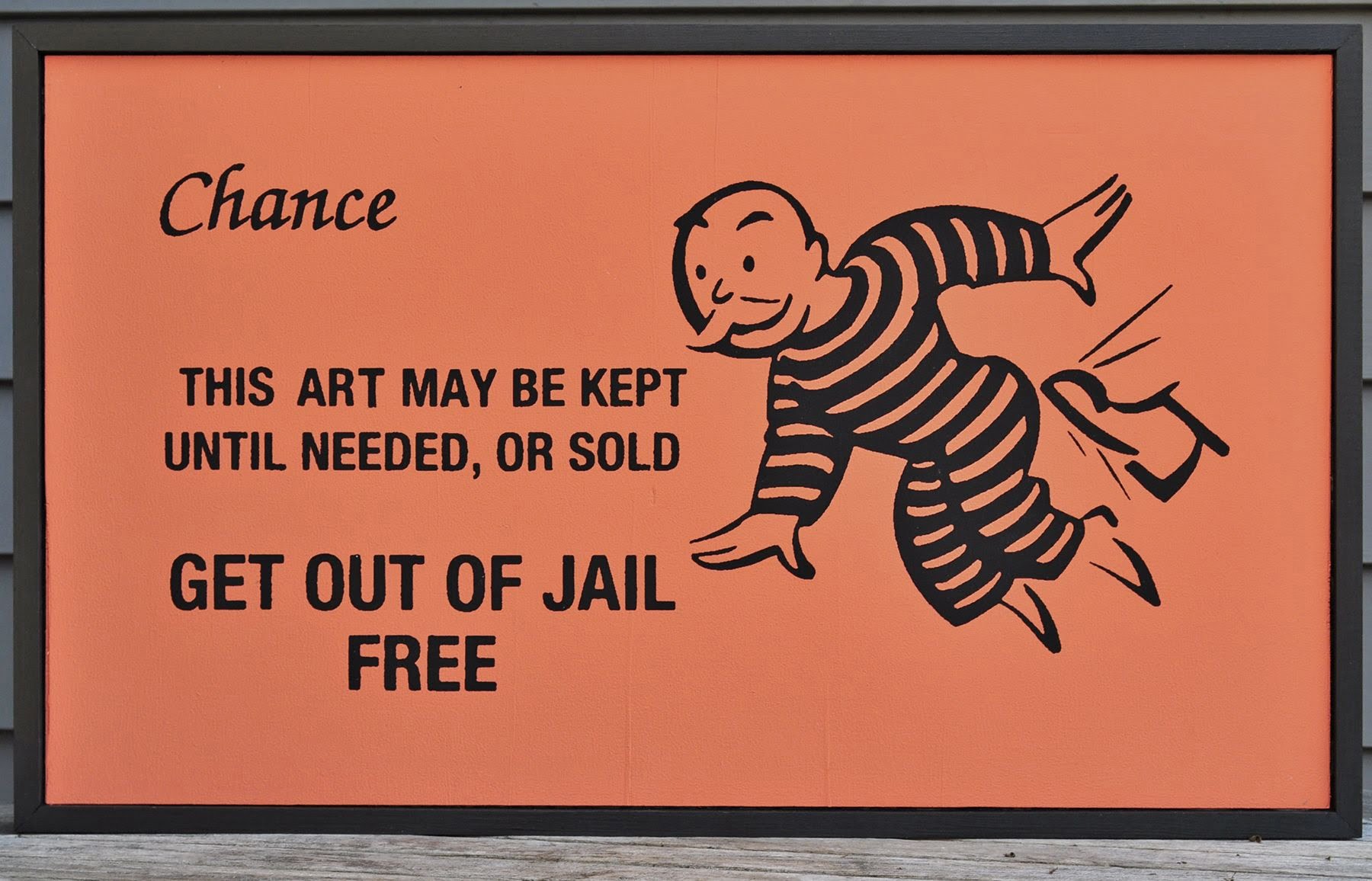 Printable Get Out Of Jail Free Card Template