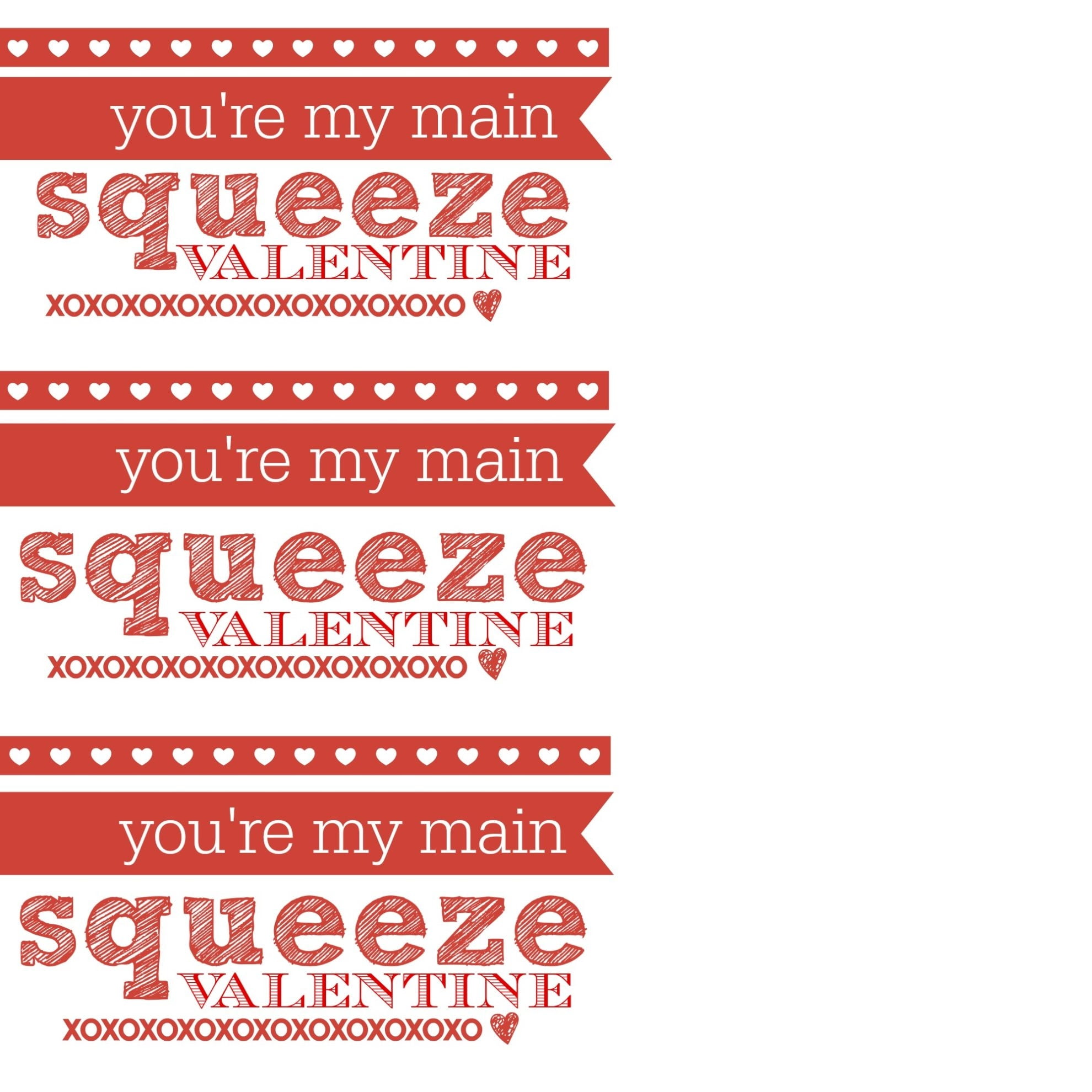 You re My Main Squeeze Baby Toddler Valentine Sew Woodsy