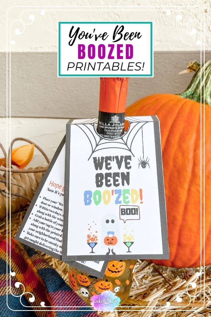 You've Been Boozed Free Printable