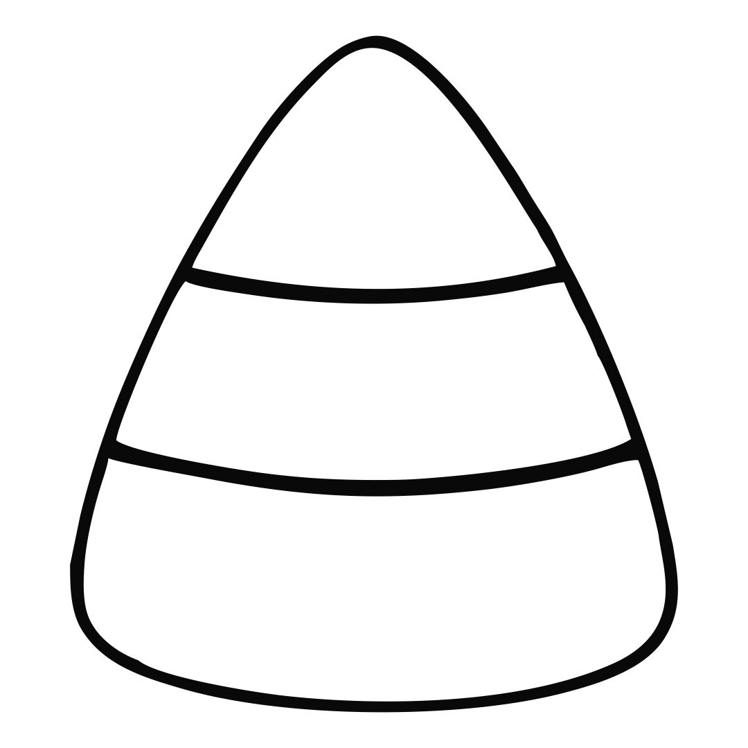 Candy Corn Template Printable Free Printable