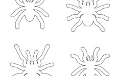 10 Best Printable Spider Template Printablee