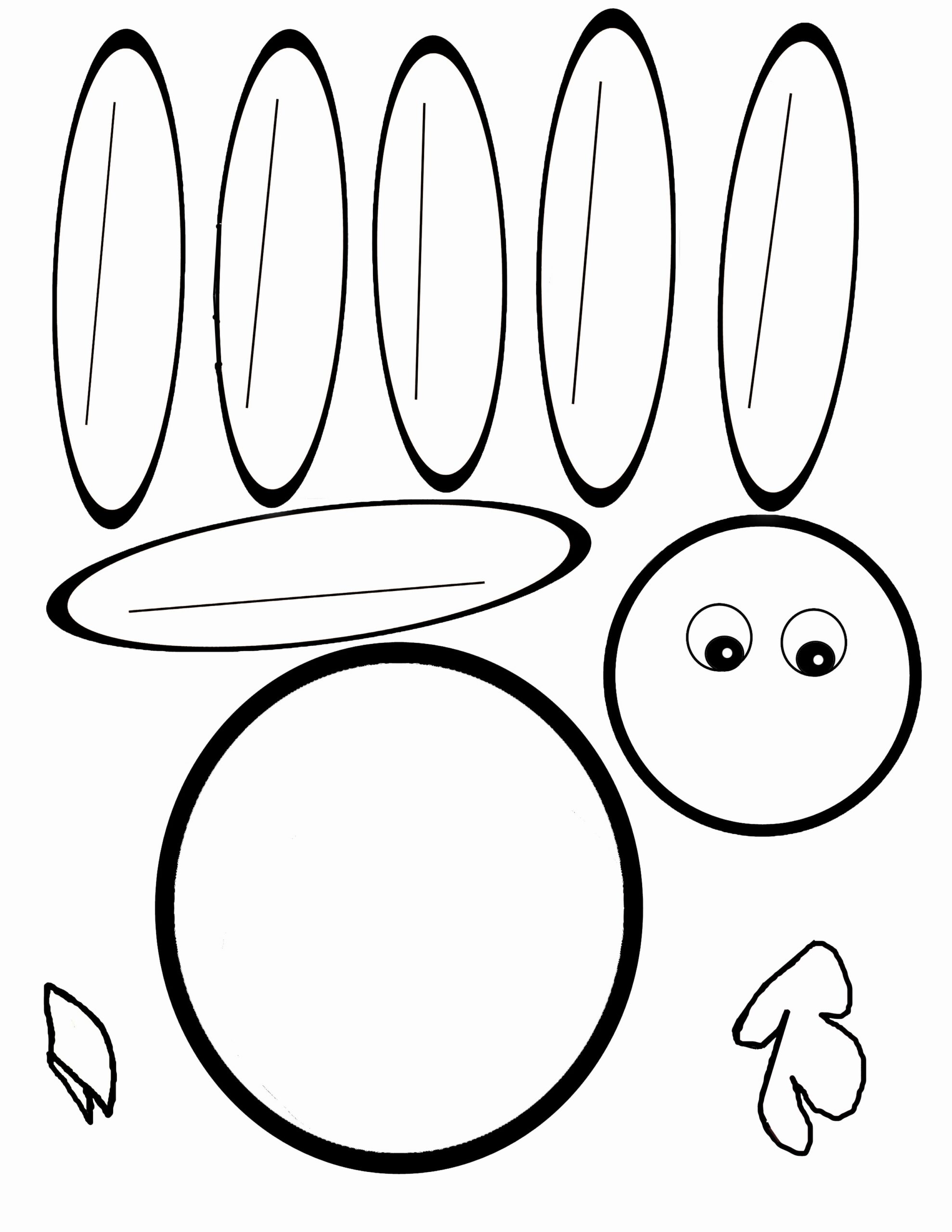 4 Best Hand Turkey Template Printable Printablee