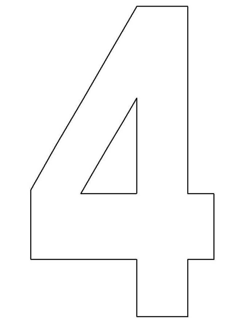 Printable Number Cake Template Free Printable
