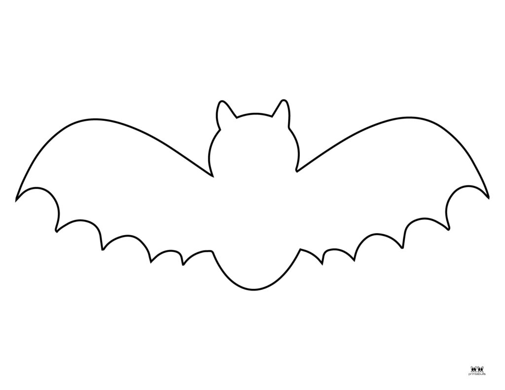 Bat Templates Coloring Pages 53 FREE Printables Printabulls