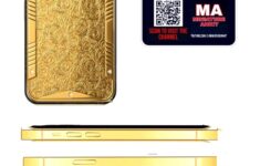 Cavair Gold Iphone 12 Pro Max Printable Template Paper Templates Printable Template Printable Papercraft Templates