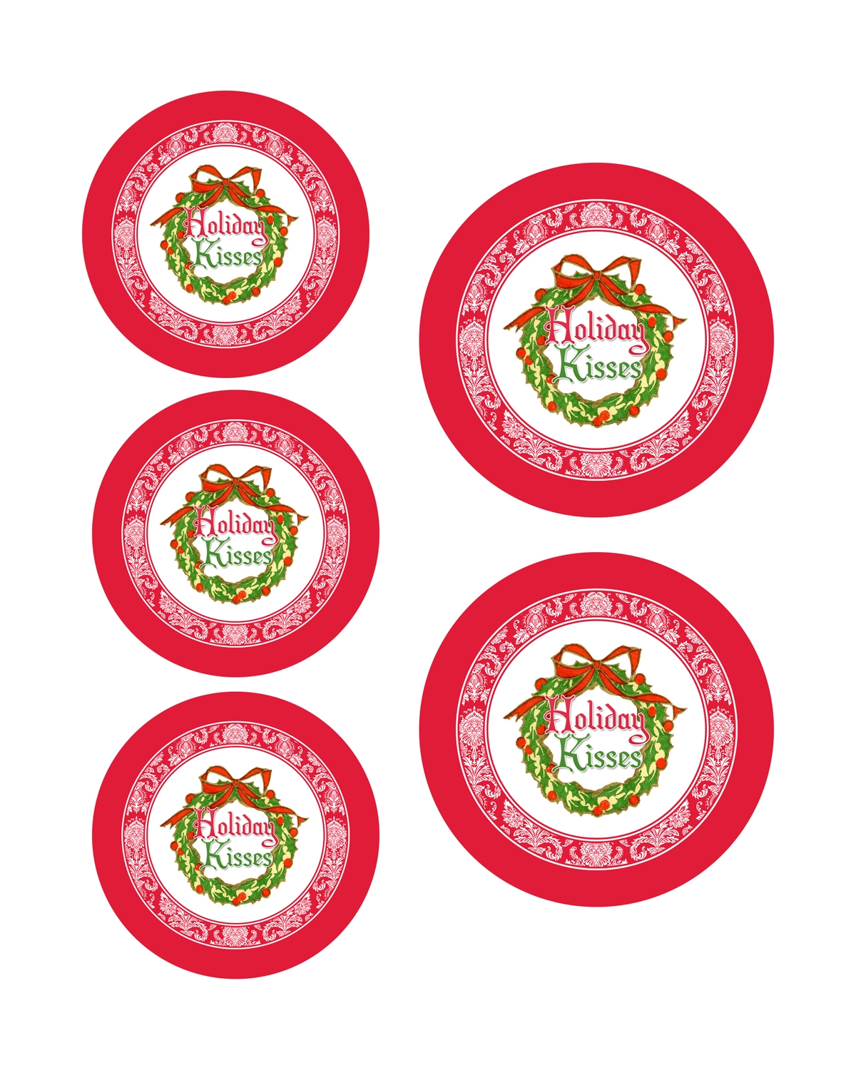 Free Printable Christmas Mason Jar Labels Template