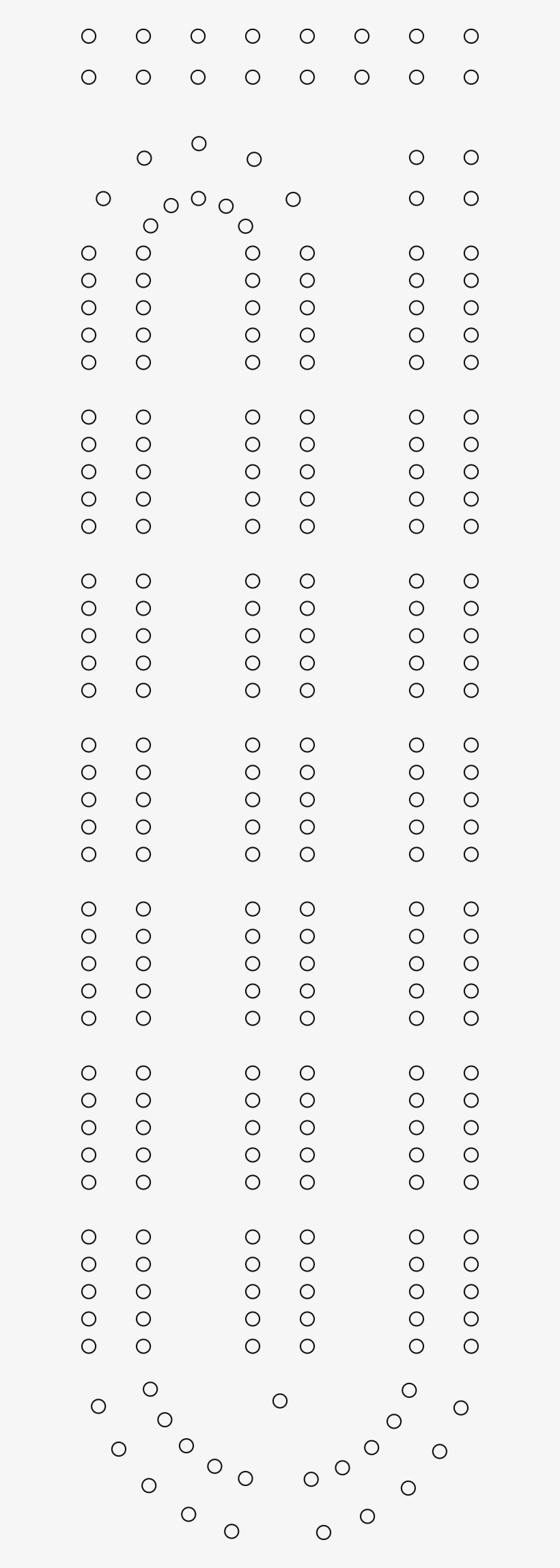 Printable Cribbage Board Template