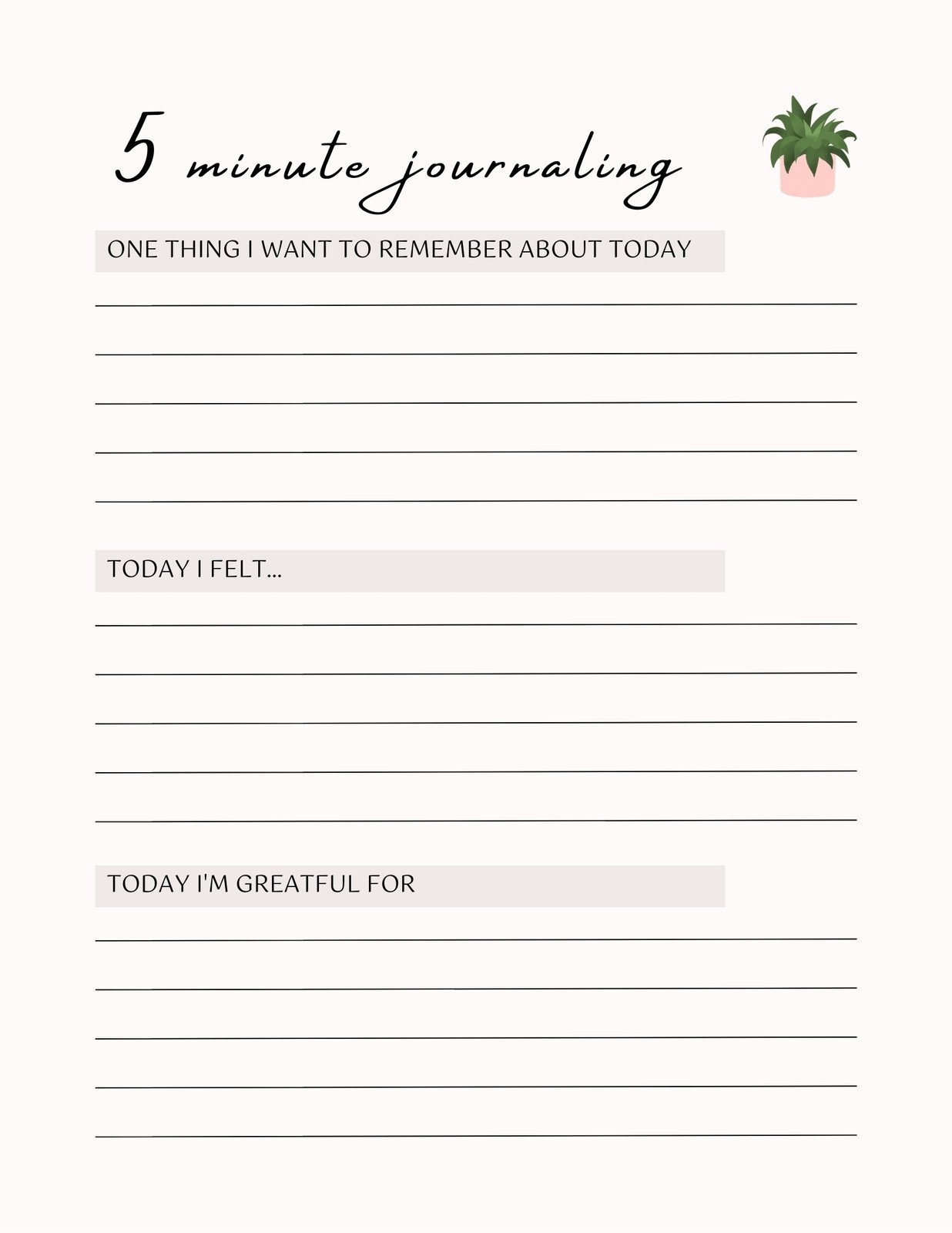 Free Editable And Printable Journal Templates Canva