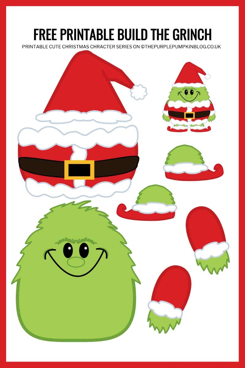 Free Printable Grinch Template - Free Printable