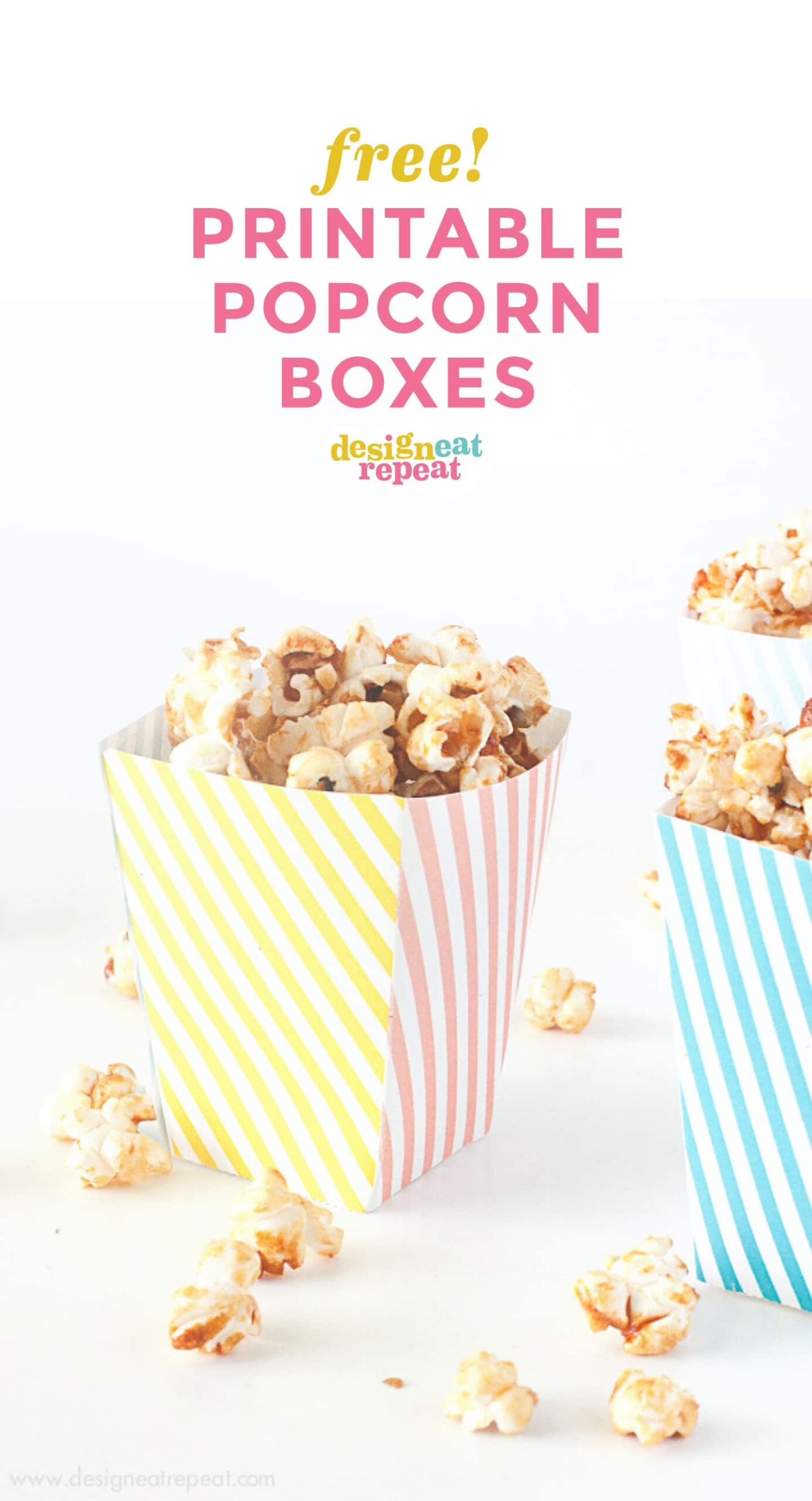 Popcorn Printable Template Pdf