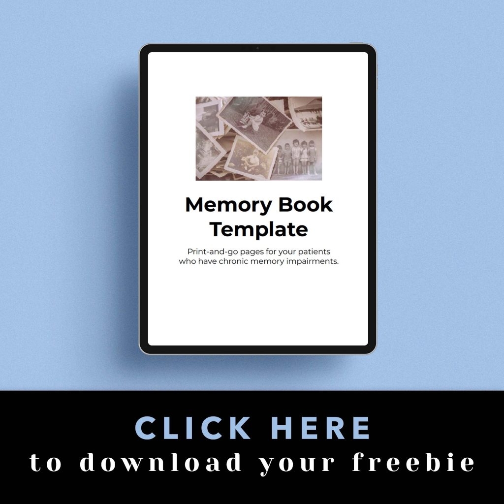How Do You Make A Memory Book For Dementia Free PDF Template ADULT SPEECH THERAPY