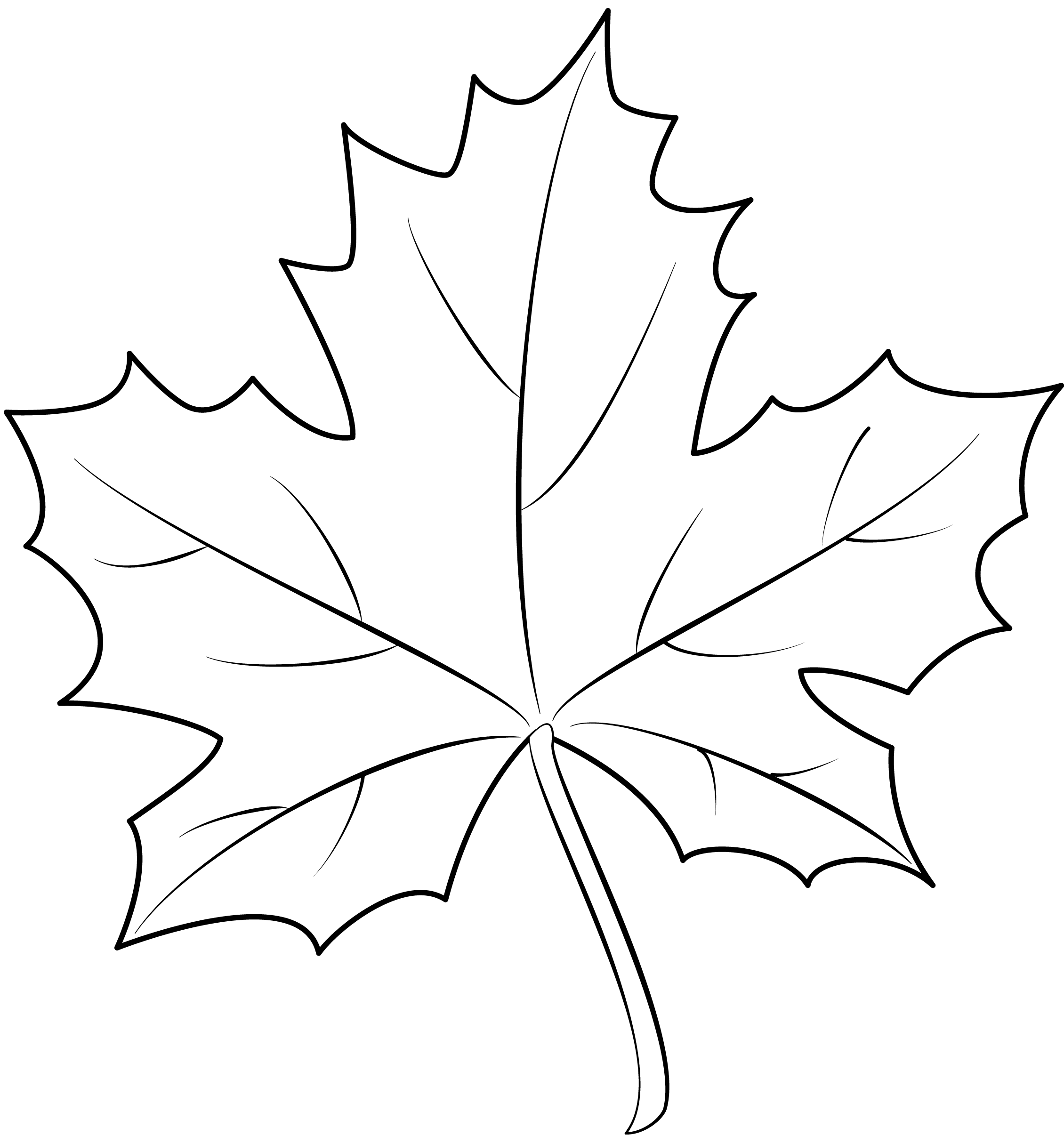 Maple Leaf Printable Template Free Printable Papercraft Templates