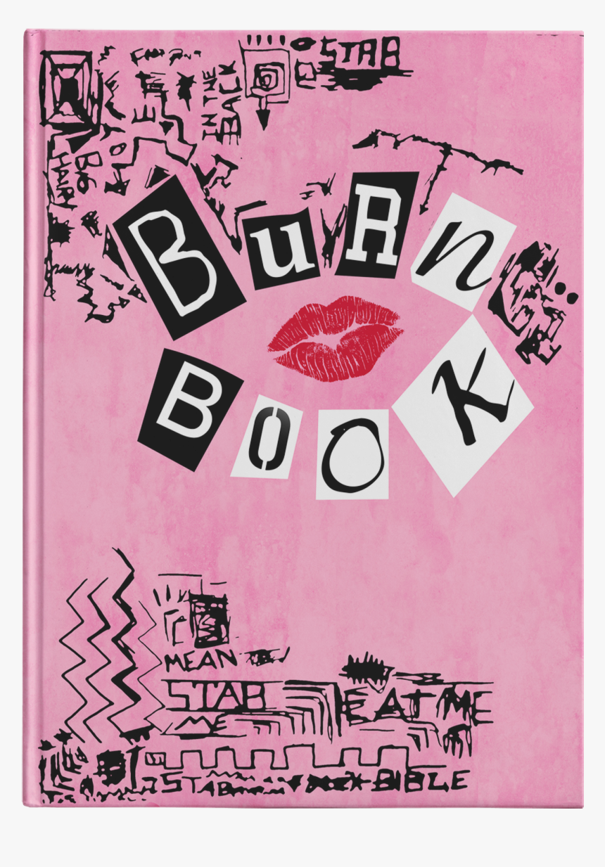 Mean Girls Burn Book Cover HD Png Download Transparent Png Image PNGitem