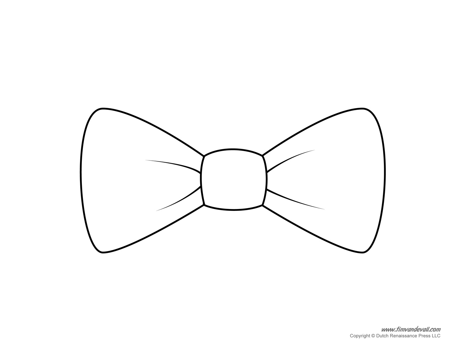 Paper Bow Tie Templates Bow Tie Printables