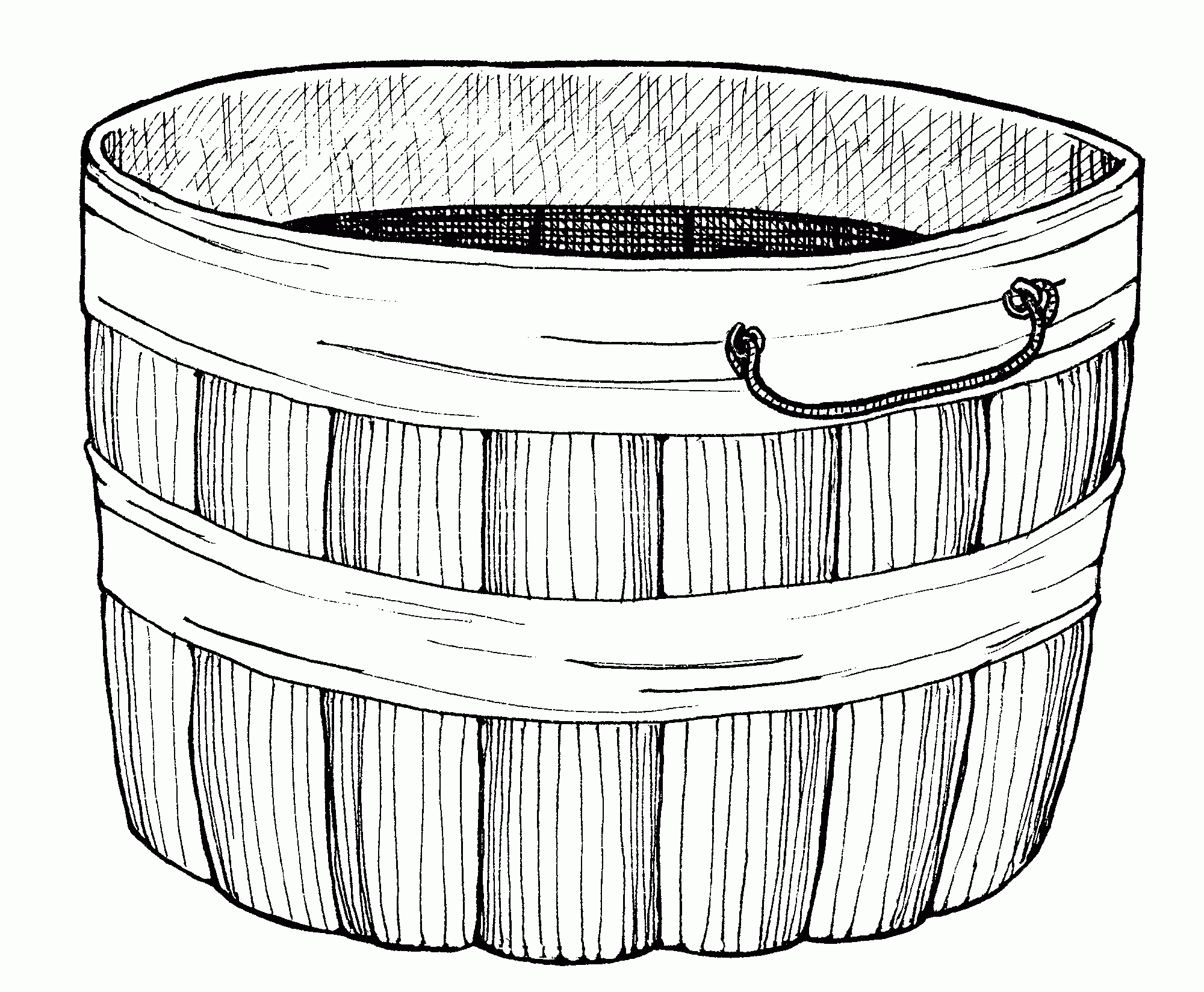 Printable Apple Basket Template