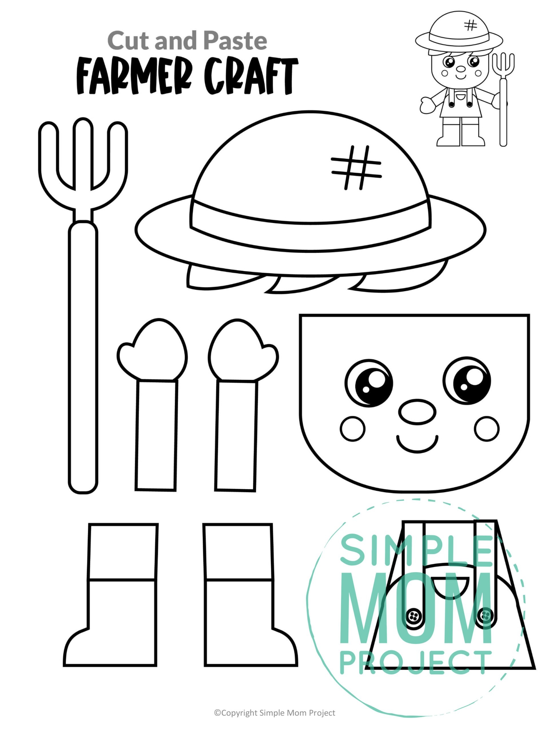 Free Printable Community Helper Puppets Template
