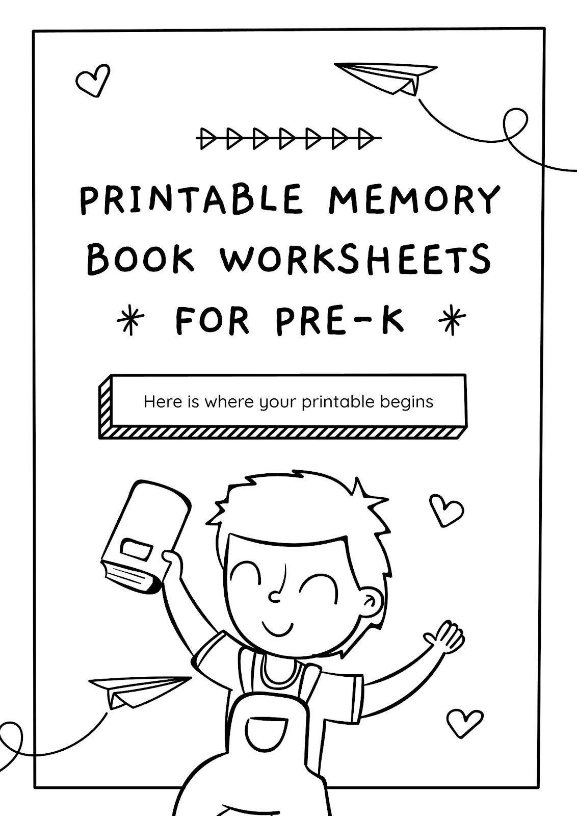 Free Printable Memory Book Templates Pdf