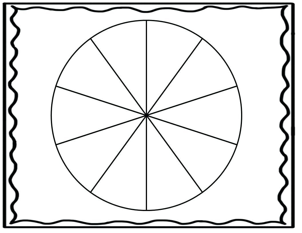 Printable Number Spinner Template
